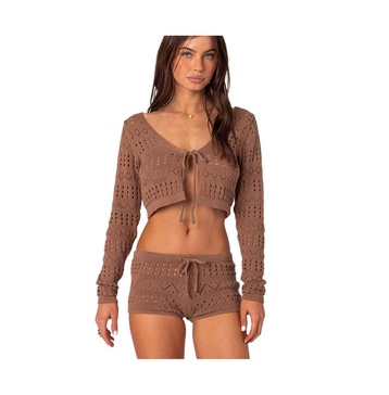 Women's Betsy Tie Front Knitted Cardigan