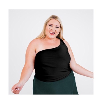 Plus Size Layla Crop Swim Top