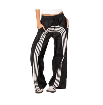 Women's Wilda striped nylon track pants