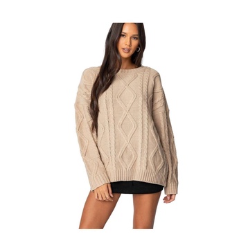 Women's Kennedy Oversized Cable Knit Sweater