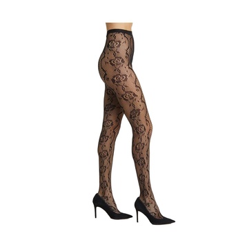 Women's Squiggle Fishnet Tights