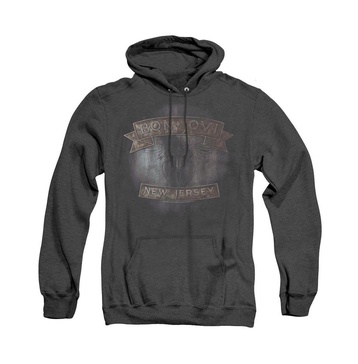 Mens New Jersey Adult Heather Hoodie