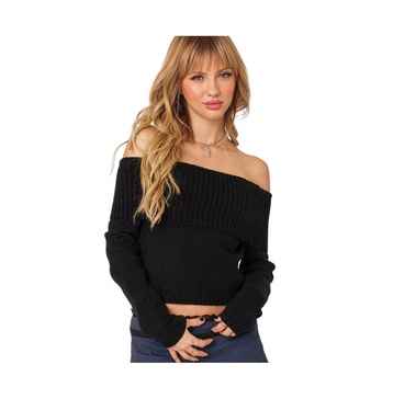 Women's Tamara Fold Over Knit Top