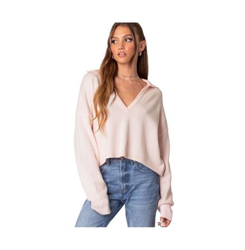 Women's Marcie Oversize Cropped Sweater