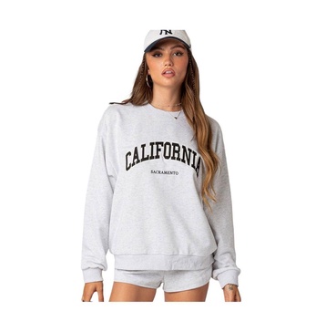 California girl oversized sweatshirt