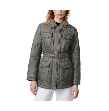 Women's Diamond Quilt Utility Jacket