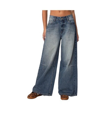 Women's Skater Girl Washed Low Rise Jeans