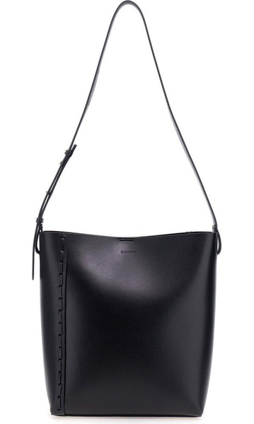 Jil Sander Rectangular-Shaped Logo Embossed Tote Bag