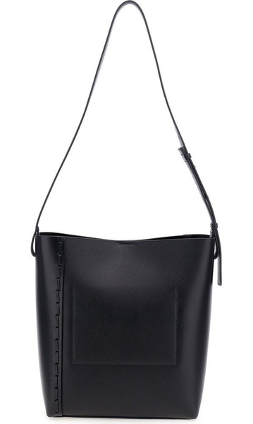 Jil Sander Rectangular-Shaped Logo Embossed Tote Bag