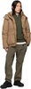 Beige Takibi Down Jacket