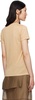 Beige Semi-Sheer T-Shirt