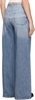 Blue Miramar Sofie Full Length Wide-Leg Trousers