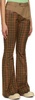 Brown Mika Diagonal Trousers