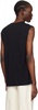 Black Wilfried High Comfort Tank Top