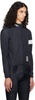 Navy Pro Team Rain Jacket