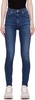 Blue Chrissy High Jeans