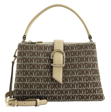 DKNY Top Zip Closure Casual Satchel, Chino/Light Khaki