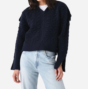 cele sweater in navy