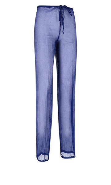 Dries Van Noten Semi-Transparent Drawstring Pants