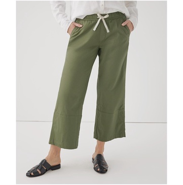 Women's Organic Cotton Daily Twill Crop Pant