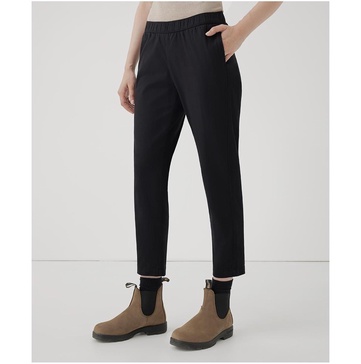 Organic Cotton Boulevard Brushed Twill Pull-On Pant