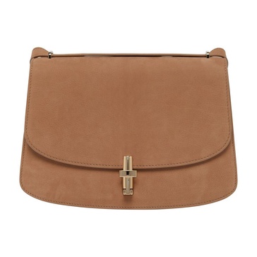 Sofia 10 suede shoulder bag