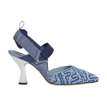 COLIBRI 85mm Denim Sandals