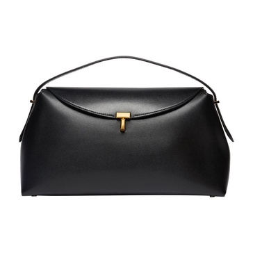 T-Lock leather shoulder bag