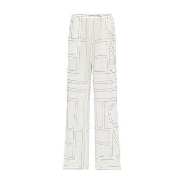 Monogram cotton pyjama pants