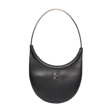 Ring Swipe leather shoulder bag