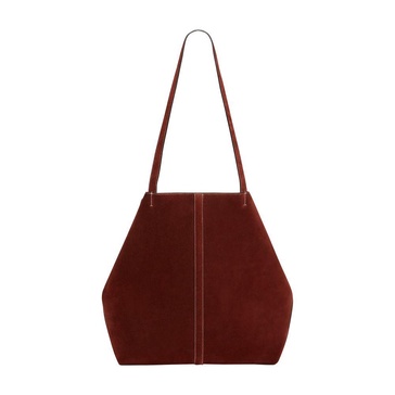 Daily large leather tote bag