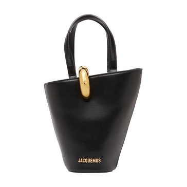 Le Bambola Small leather bucket bag