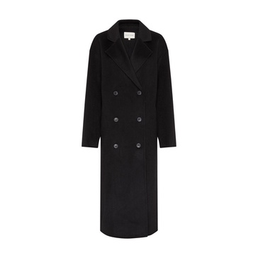 Borneo wool and cashmere coat 