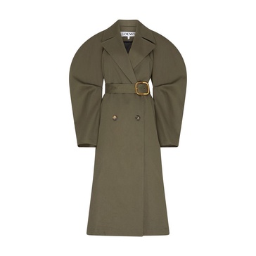 Cotton trench coat