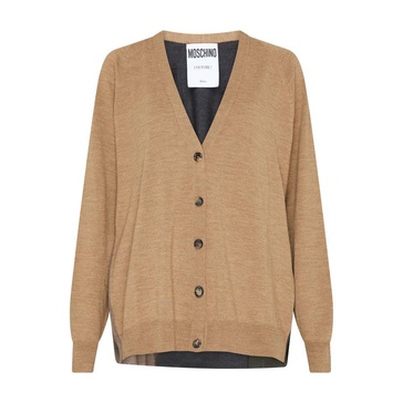 Extra-fine merino wool cardigan