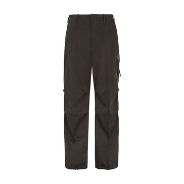 Cargo pants with stretch hem