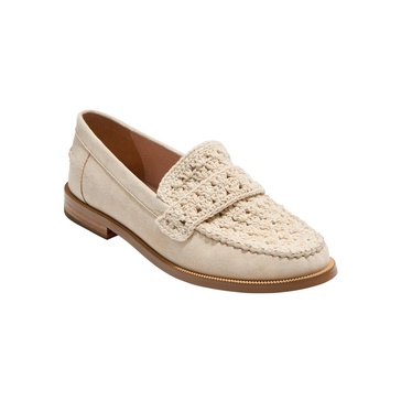 Jack Rogers Women's Dale Loafer-Crochet/Suede