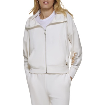 DKNY Women's Everyday Essential Zip Up Hoodie