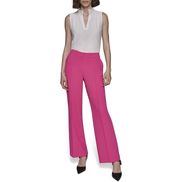 KARL LAGERFELD Women's Wide Leg Suiting Pant