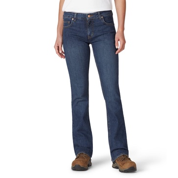 Dickies Women's Perfect Shape Denim Jean-Bootcut Stretch