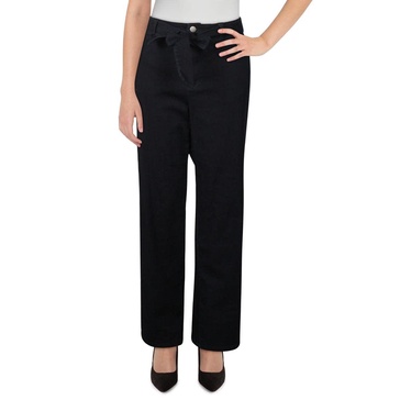 Anne Klein Women's High Rise Tie Front Trouser