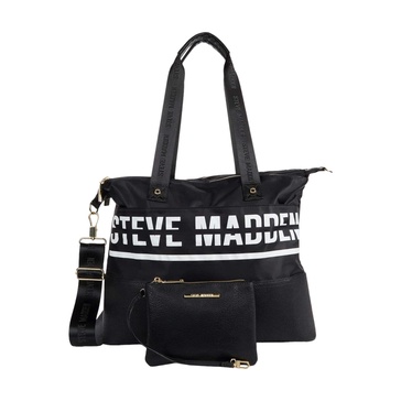 Steve Madden BGYMM Weekender, Black/White