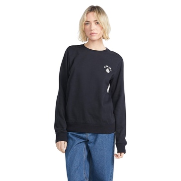 Volcom Women's Truly Deal Crew Fleece Sweatshirt