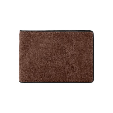 Fossil Men's Leather Slim Minimalist Bifold Front Pocket Wallet for Men