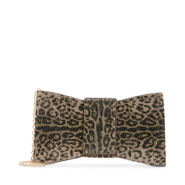 Betsey Johnson Bow Down Clutch, Multicolor