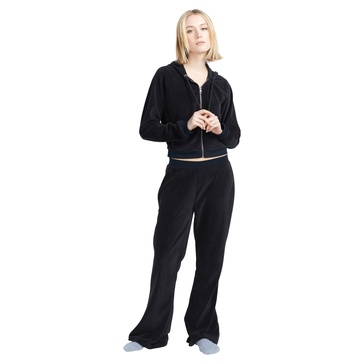 Volcom Women's Lived in Lounge Velour Flared Lag Sweatpant