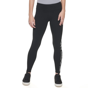 DKNY Jeans Women's Casual Mid Rise Logo Leggings