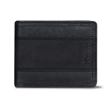 Columbia Men's Everyday Bifold Wallet-Multiple Card Slots, Id Window