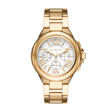 Women's Camille Chronograph Gold-Tone Stainless Steel Bracelet Watch 43mm