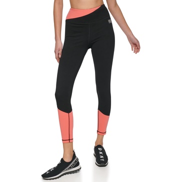 DKNY Women's Sport Tummy Control Workout Yoga Leggings